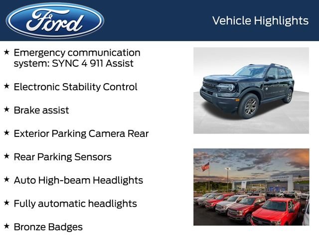 New 2026 Shadow Black Ford Big Bend image 12