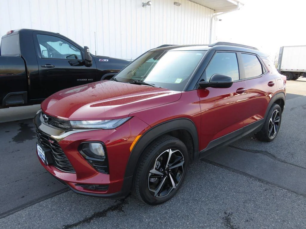 Used 2021 Scarlet Red Metallic Chevrolet RS image 11