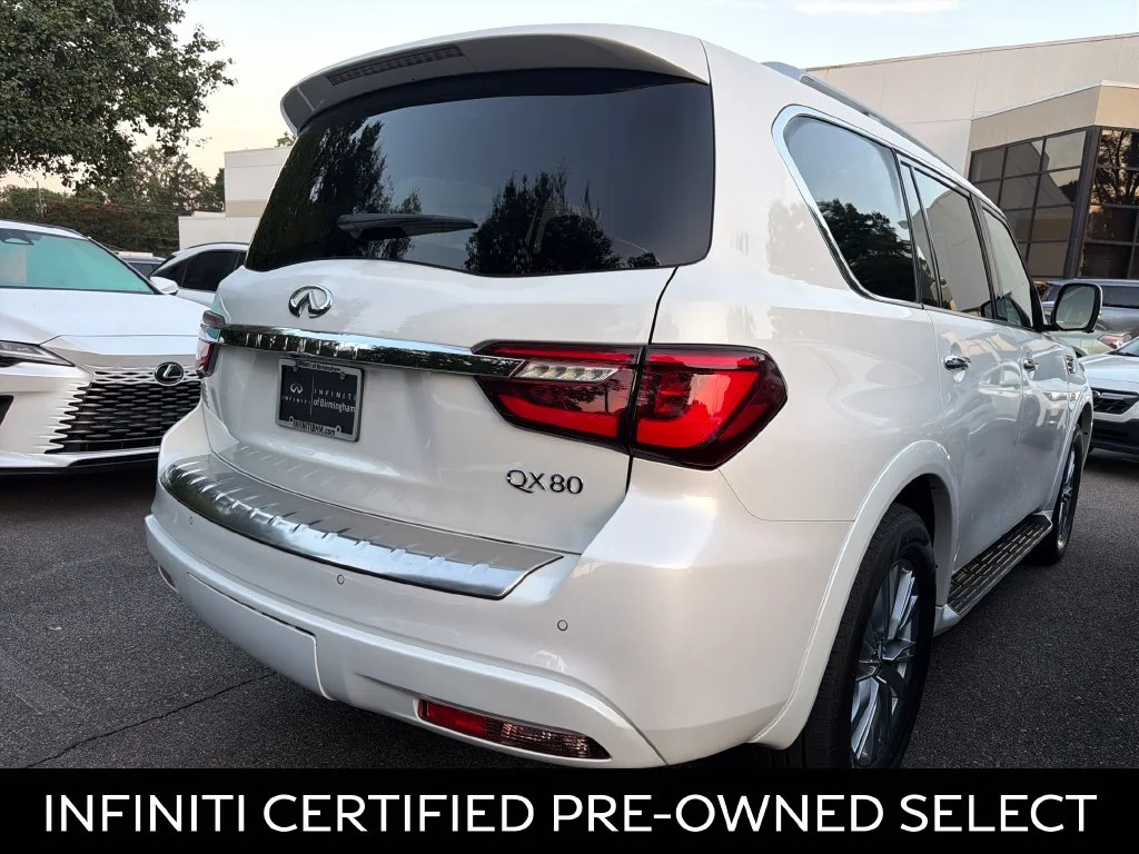 Certified Used 2019 Moonstone White INFINITI LUXE image 5
