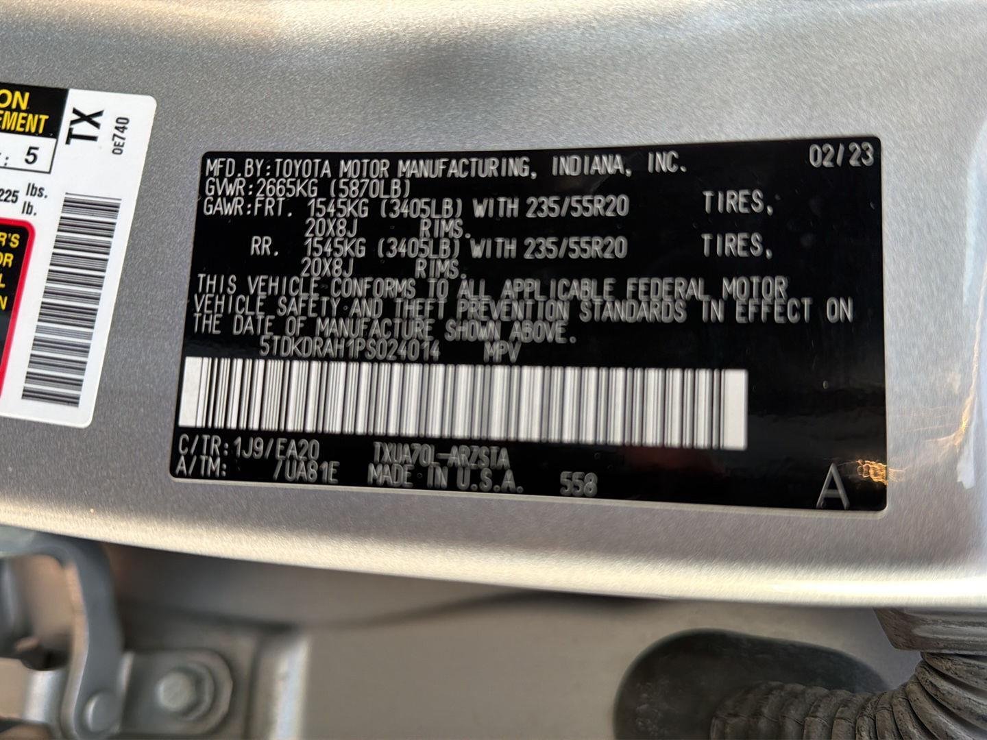 Used 2023 Celestial Silver Metallic Toyota XSE image 44