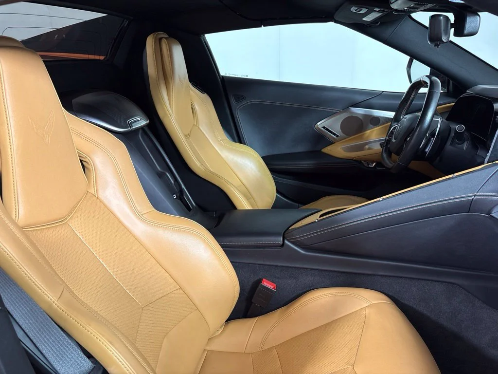 Used 2022 Orange Chevrolet Stingray image 20