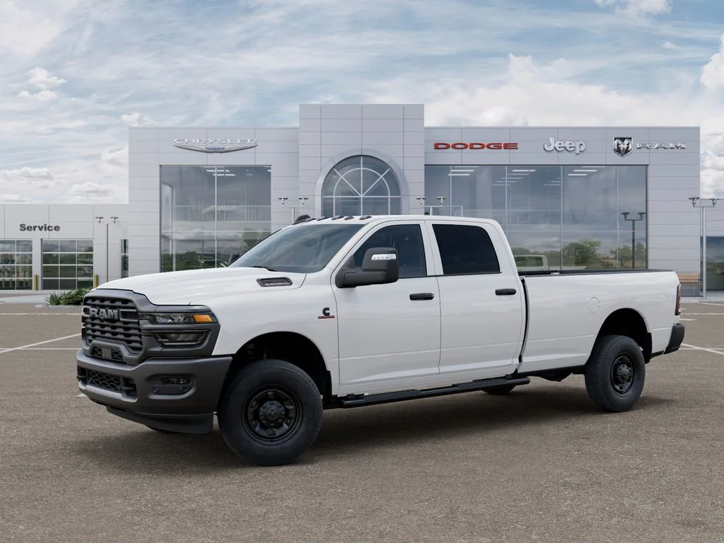 New 2026 Bright White Clear-Coat Exterior Paint RAM Tradesman image 2
