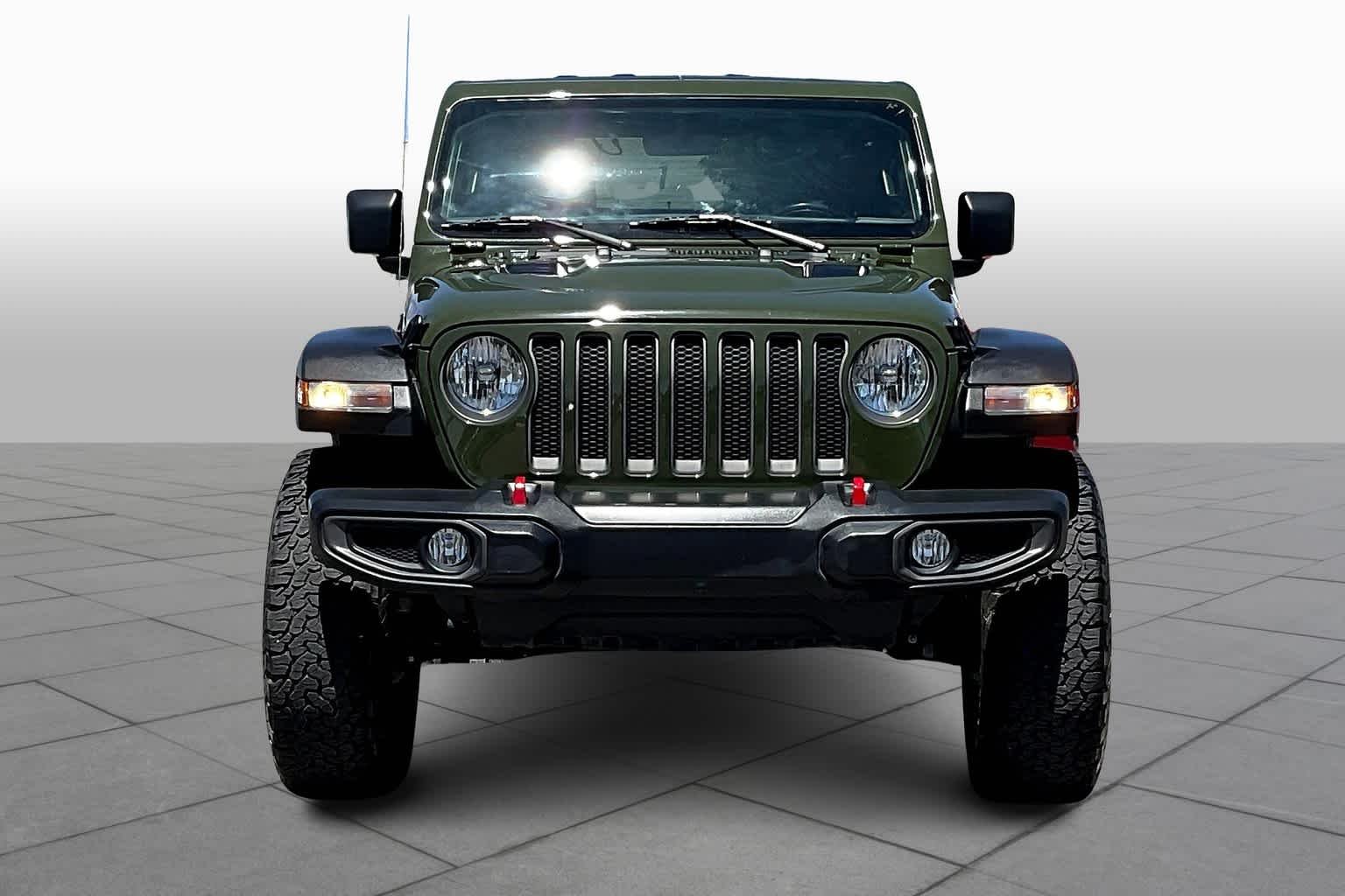 Used 2022 Sarge Green Clearcoat Jeep Rubicon image 3
