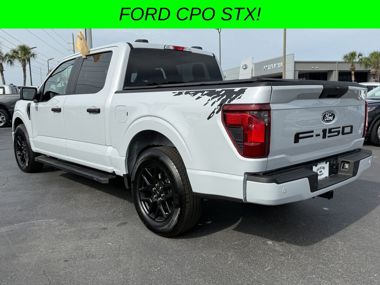 Certified Used 2025 Space White Metallic Ford STX image 7