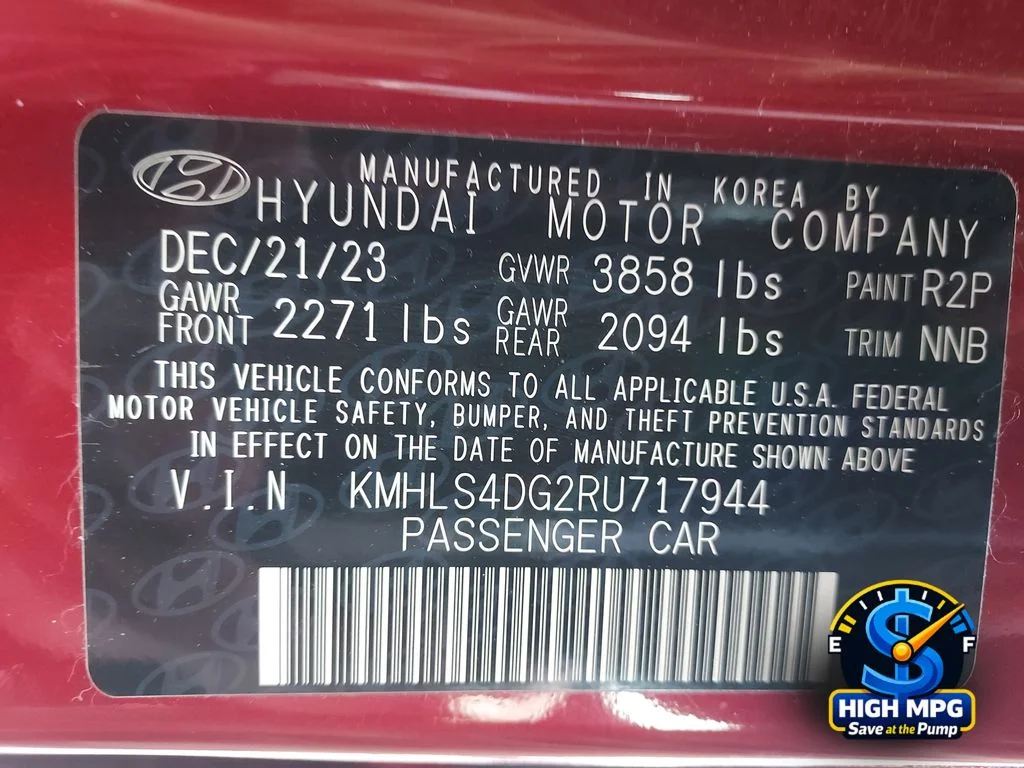 Used 2024 Red Hyundai SEL image 31
