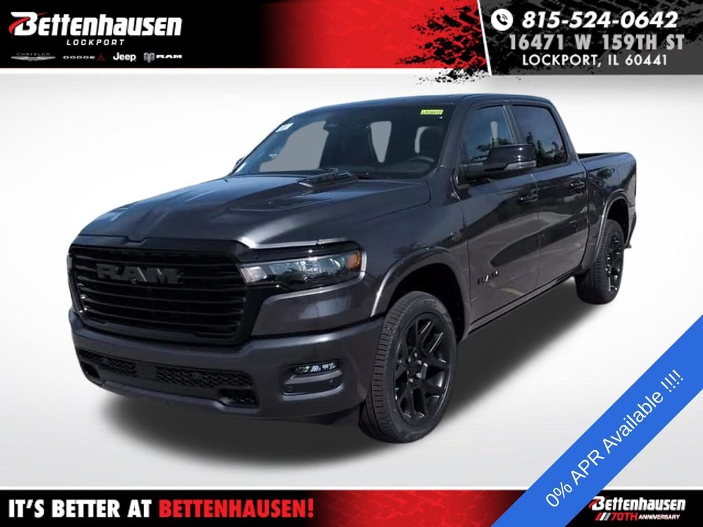 New 2027 Granite Crystal Metallic Clear-Coat Exterior Paint RAM Laramie image 1