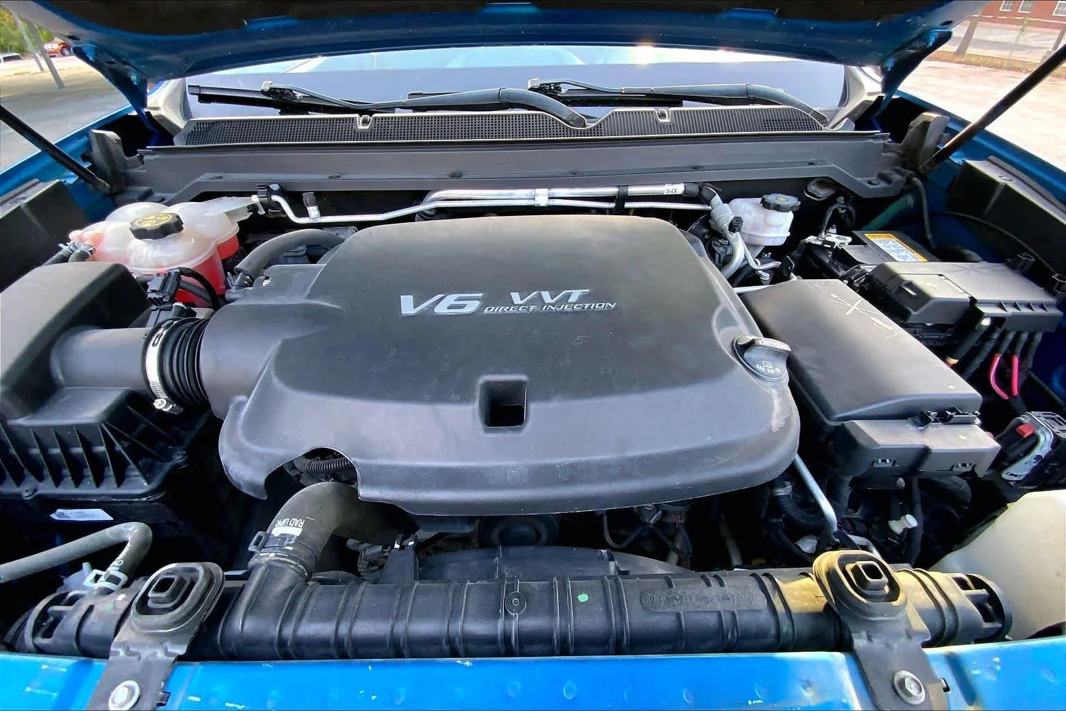 Used 2021 Bright Blue Metallic Chevrolet 4WD Z71 image 32