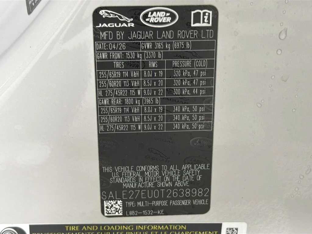 New 2026 Borasco Grey Land Rover X-Dynamic SE image 34