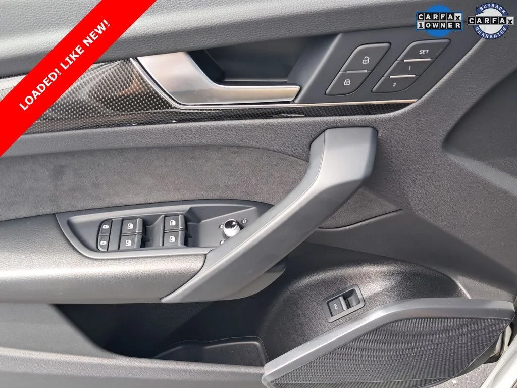 Used 2022 Glacier White Metallic Audi Premium image 8