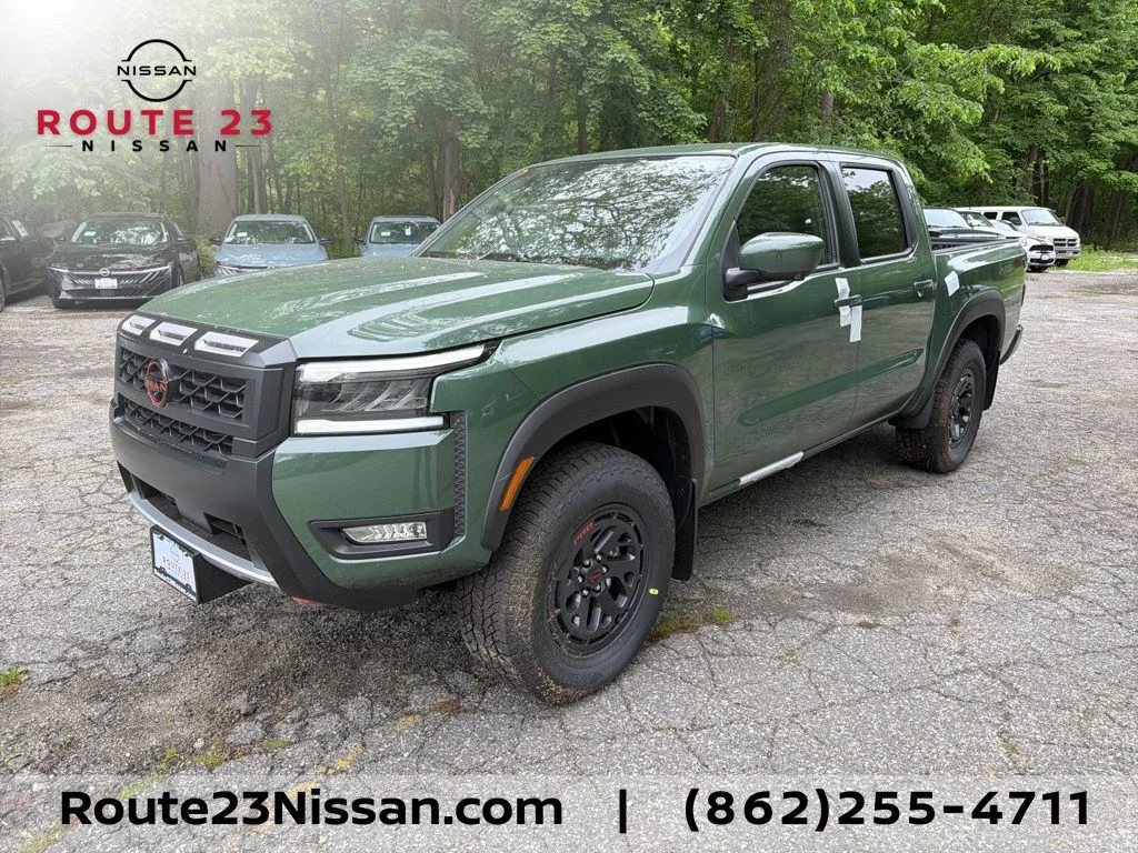 New 2026 Green Nissan Crew Cab PRO-4X® image 1
