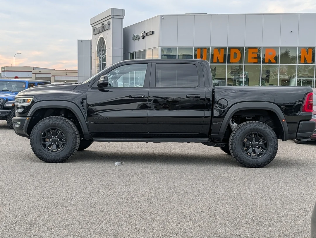 New 2026 Black RAM RHO - - 4x4 - Bilstein Shocks - Panoramic Sunroof - Leather Suede Seats & More! image 5