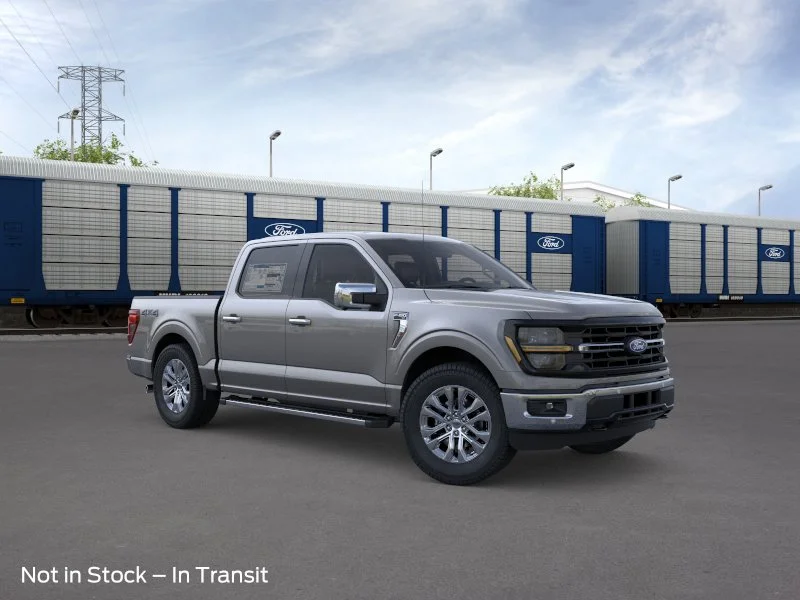 New 2026 Carbonized Gray Metallic Ford XLT image 8