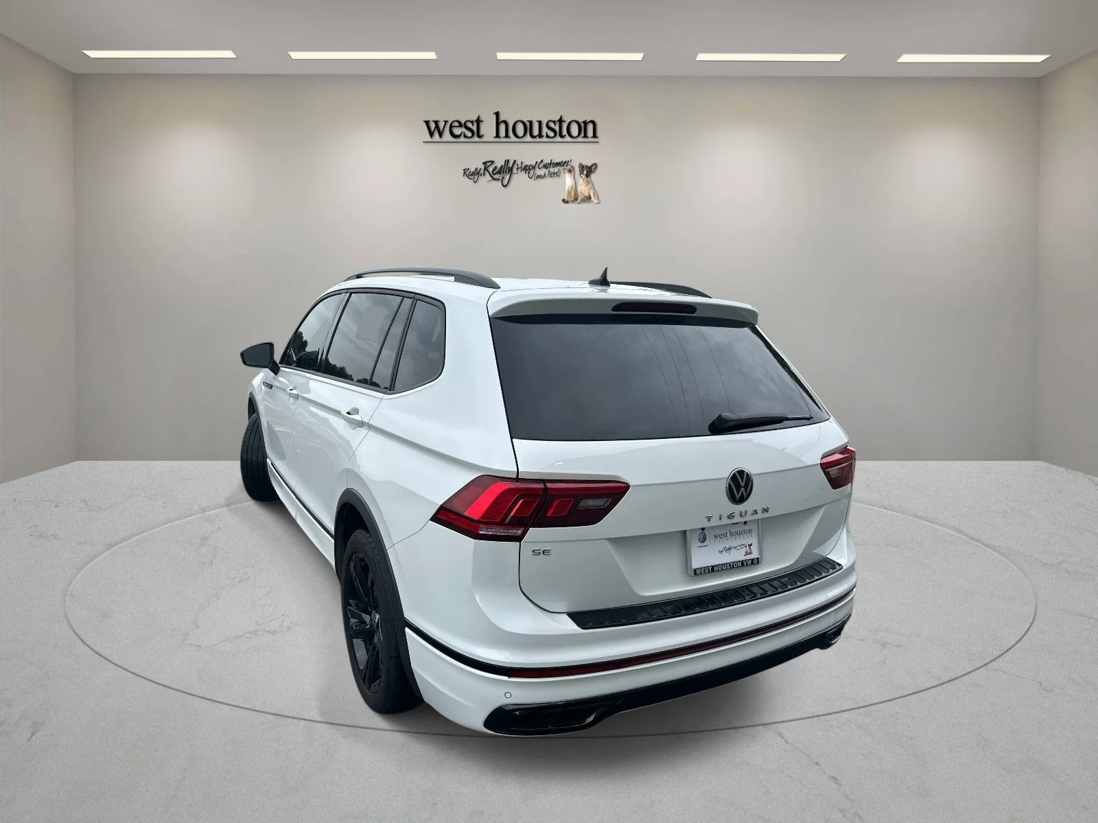 Certified Used 2024 White Volkswagen SE R-Line Black image 7