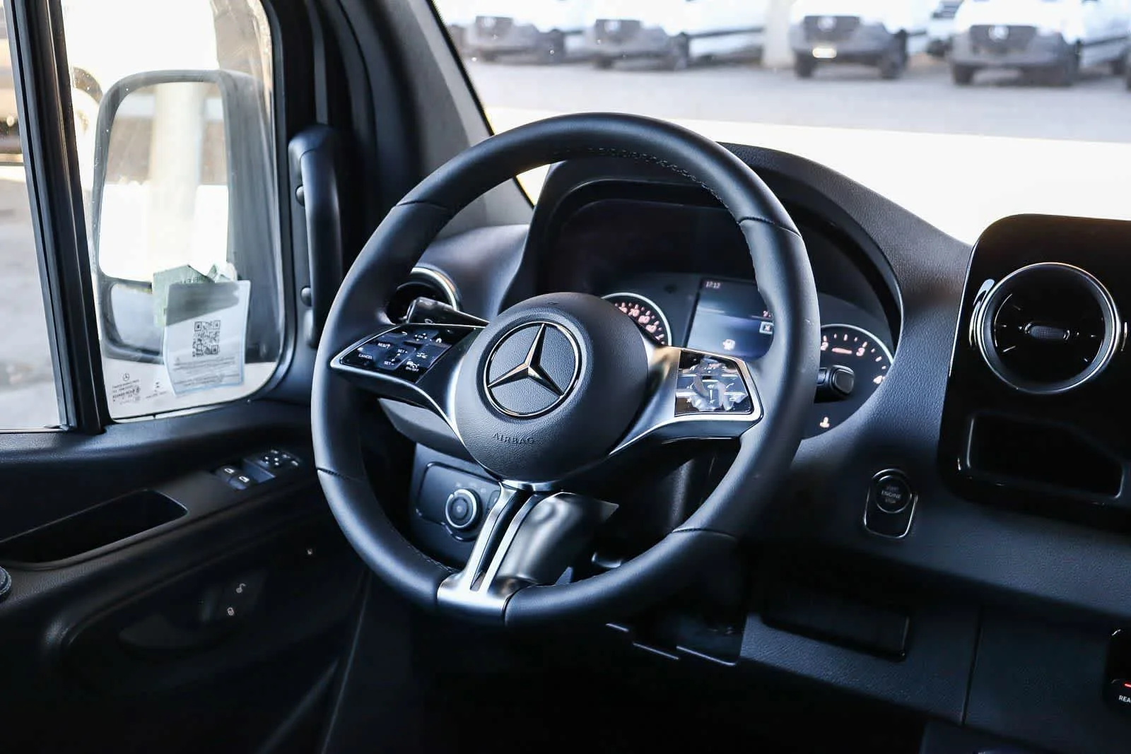 New 2026 Obsidian Black Metallic Mercedes-Benz Cargo 170WB High Roof AWD 2.0L I4 Diesel Turbo HO image 18