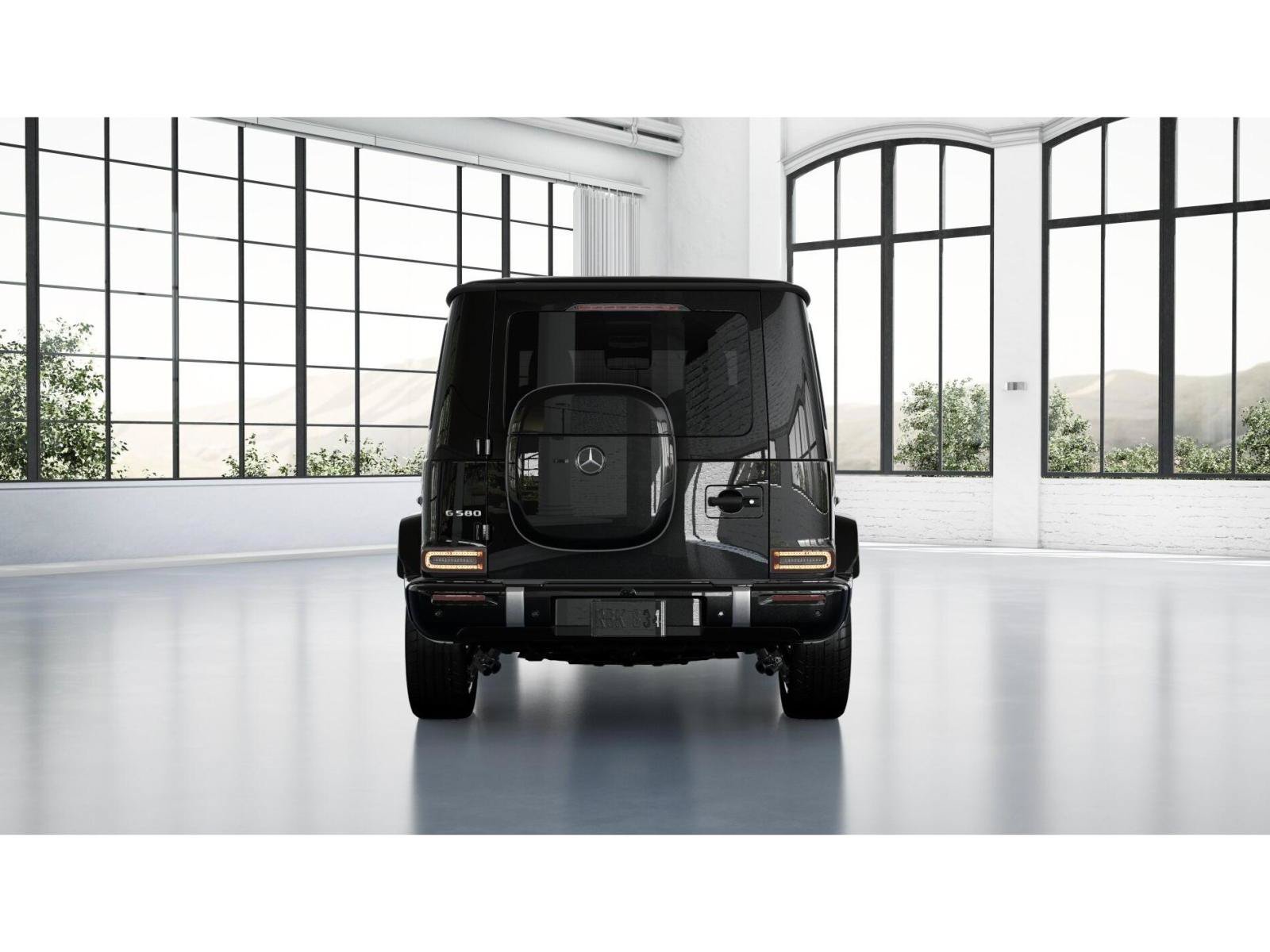 New 2027 Obsidian Black Metallic Mercedes-Benz G 580 with EQ Technology image 11