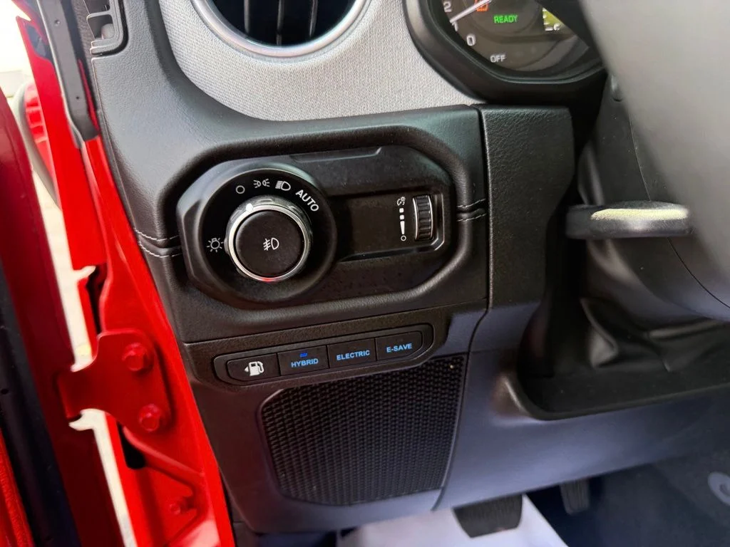Used 2025 Red Jeep Sahara 4xe image 14