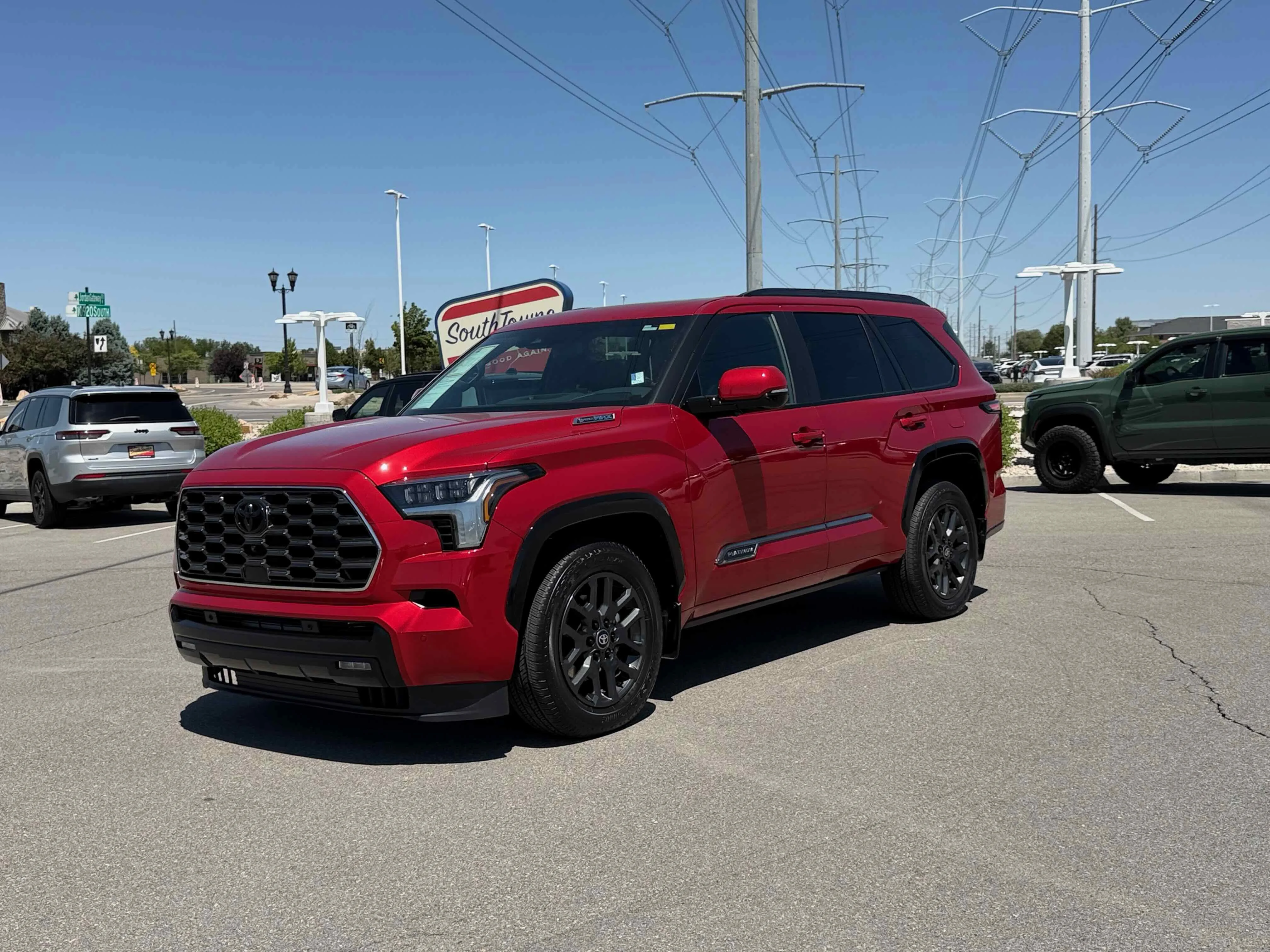 Used 2026 Red Toyota Platinum image 1