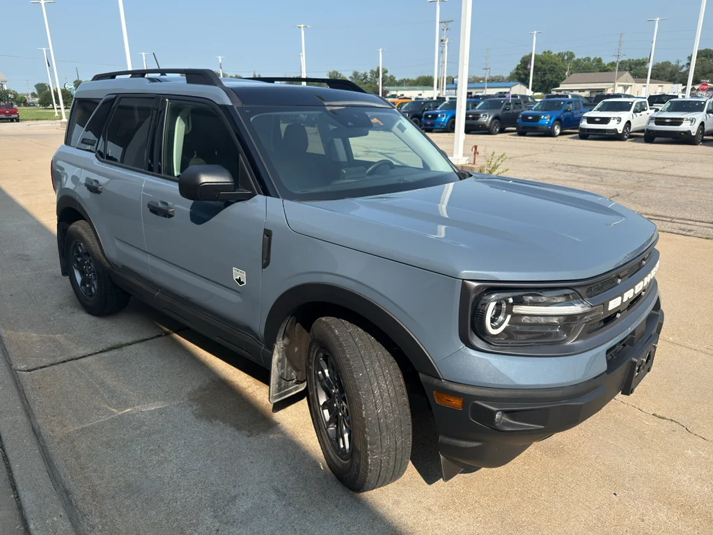Used 2024 Azure Gray Metallic Tri-Coat Ford Big Bend image 4