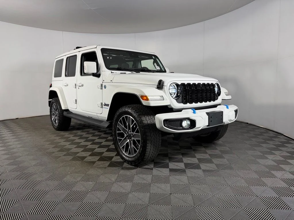Certified Used 2024 White Jeep High Altitude 4xe image 3