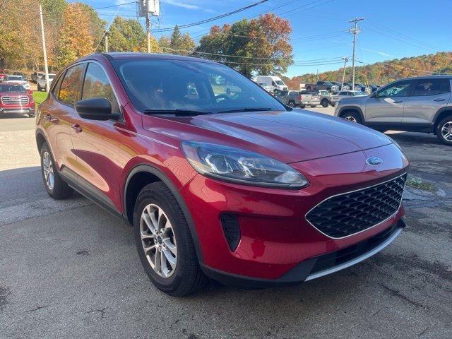 Used 2022 Rapid Red Metallic Tinted Clearcoat Ford SE image 2