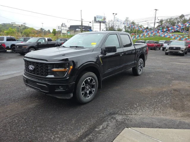 Used 2024 Agate Black Metallic Ford STX image 6