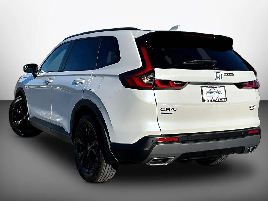 New 2027 Platinum White Pearl Honda Sport Touring Hybrid AWD image 4