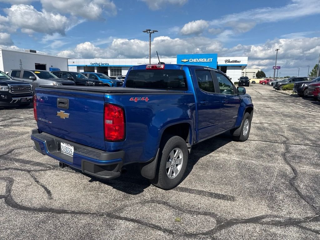Used 2019 KINETIC BLUE METALLIC Chevrolet 4WD Work Truck image 6
