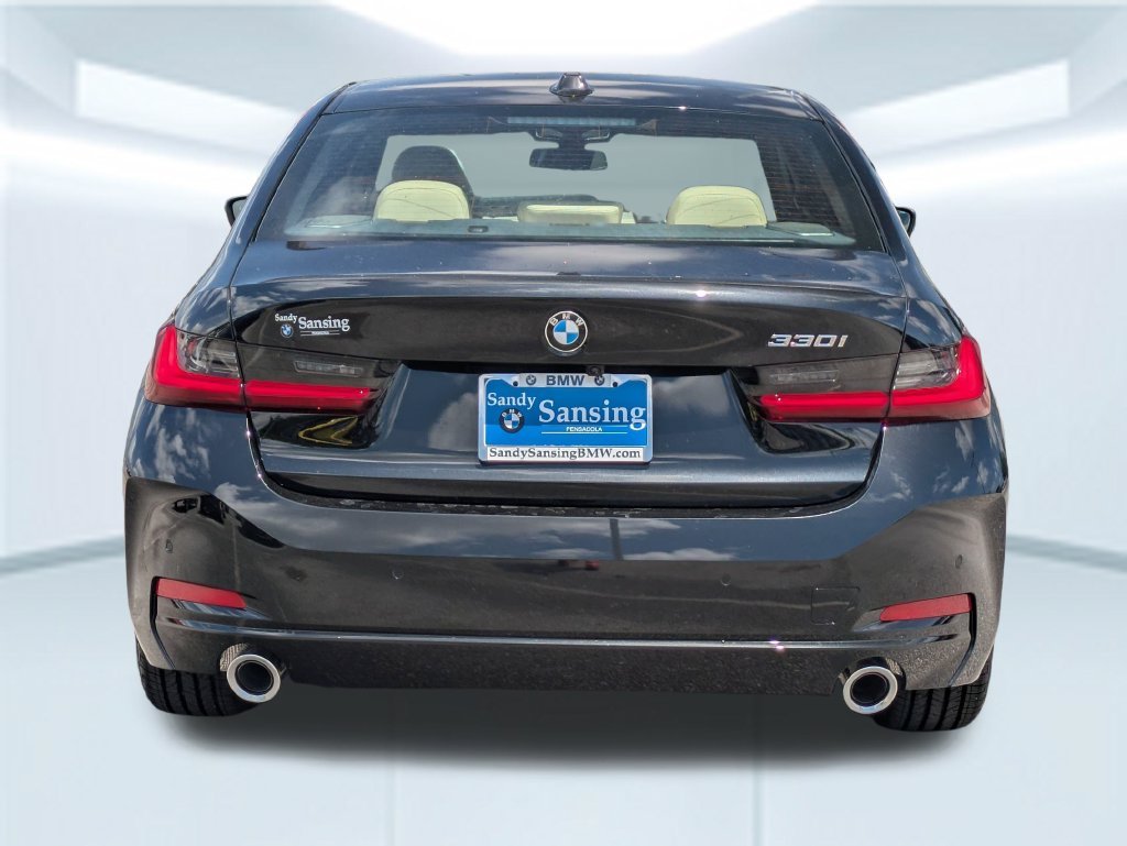 New 2026 Black Sapphire Metallic BMW 330i image 4