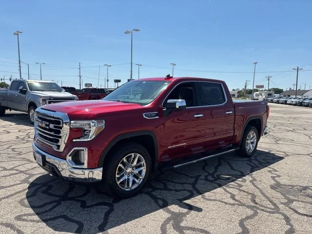 Used 2021 Cayenne Red Tintcoat GMC SLT image 1