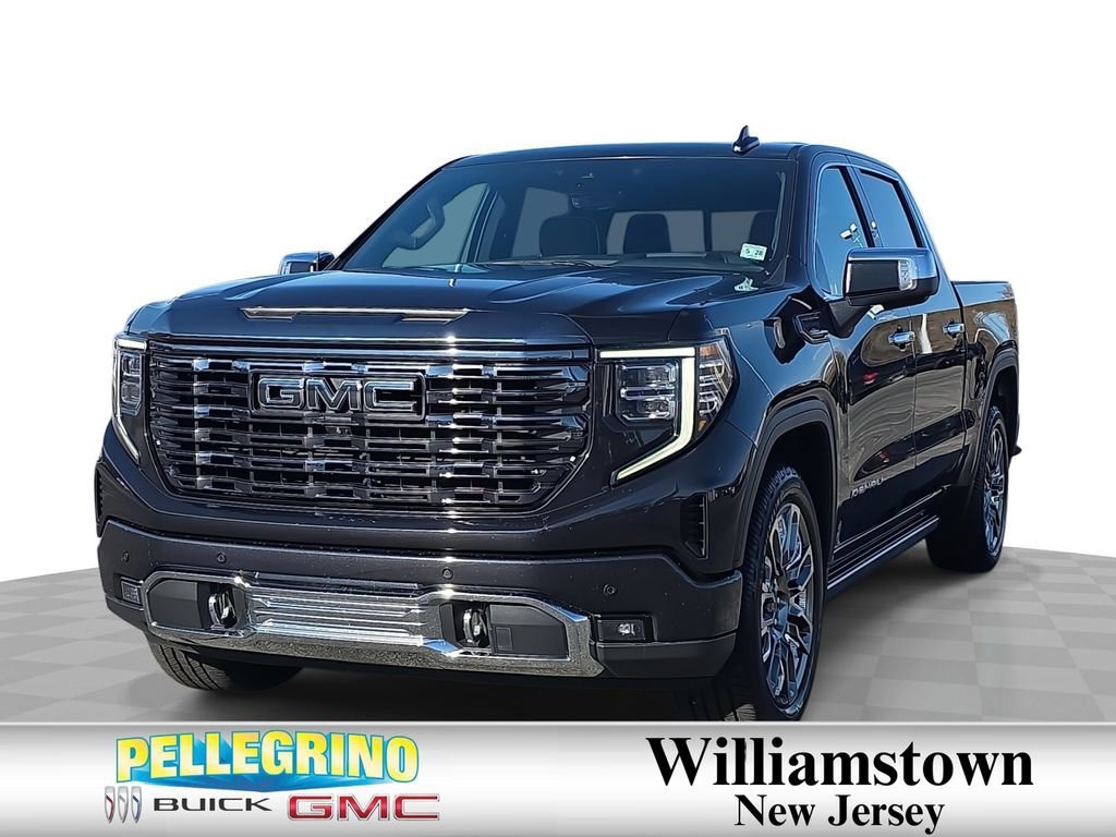 Titanium Rush Metallic 2023 GMC Sierra 1500 Denali Ultimate Crew Cab 4WD Pickup Truck Four-Wheel Drive