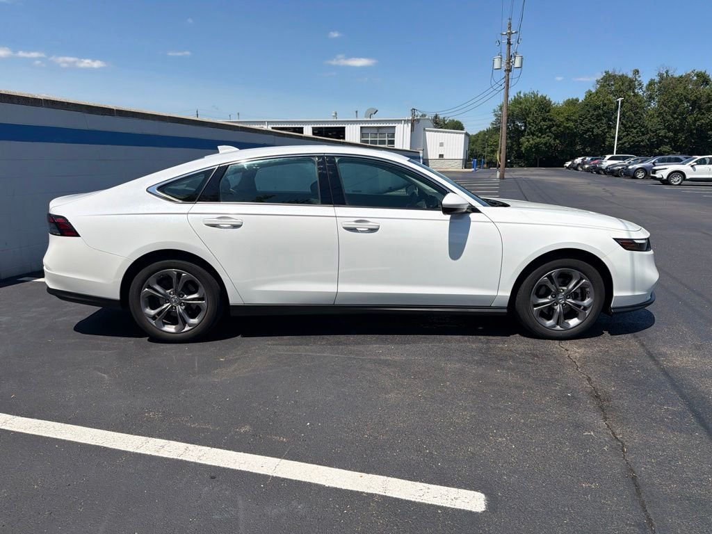 Certified Used 2024 Platinum White Pearl Honda EX image 6