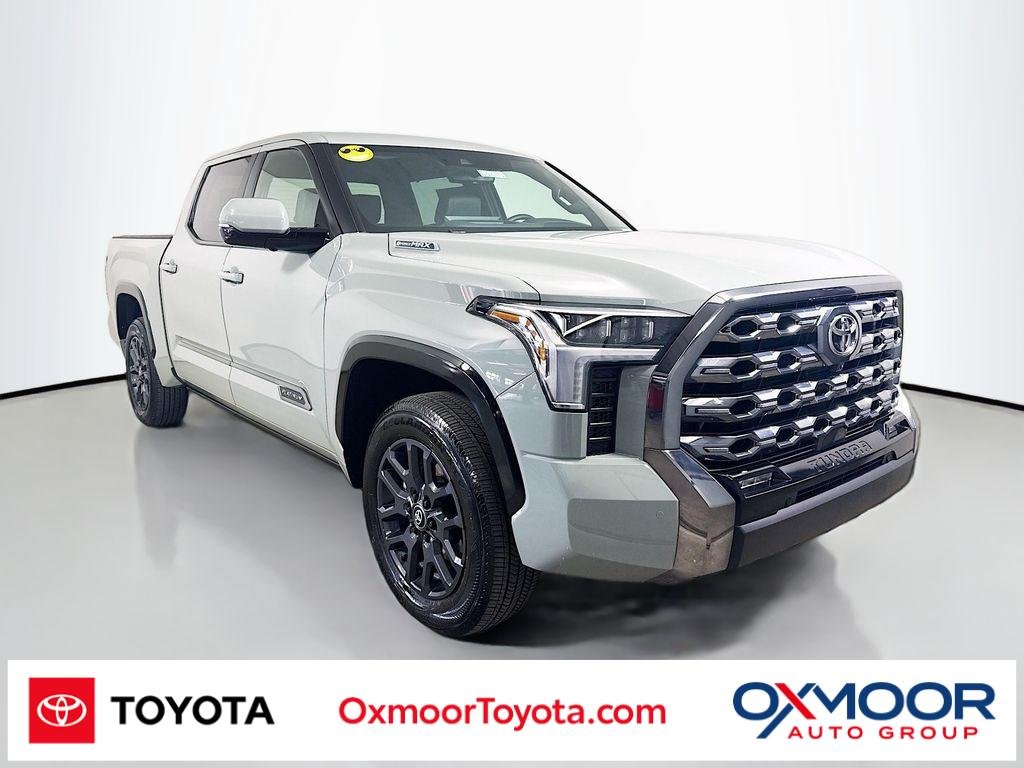 Used 2025 Lunar Rock Toyota Platinum Hybrid image 1