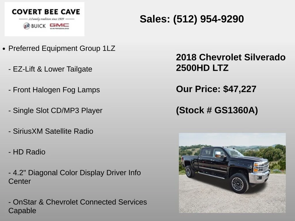 Used 2018 Black Chevrolet LTZ image 24