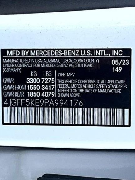 Used 2023 White Mercedes-Benz GLS 450 image 25