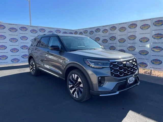 New 2026 Gray Metallic Ford Platinum image 2