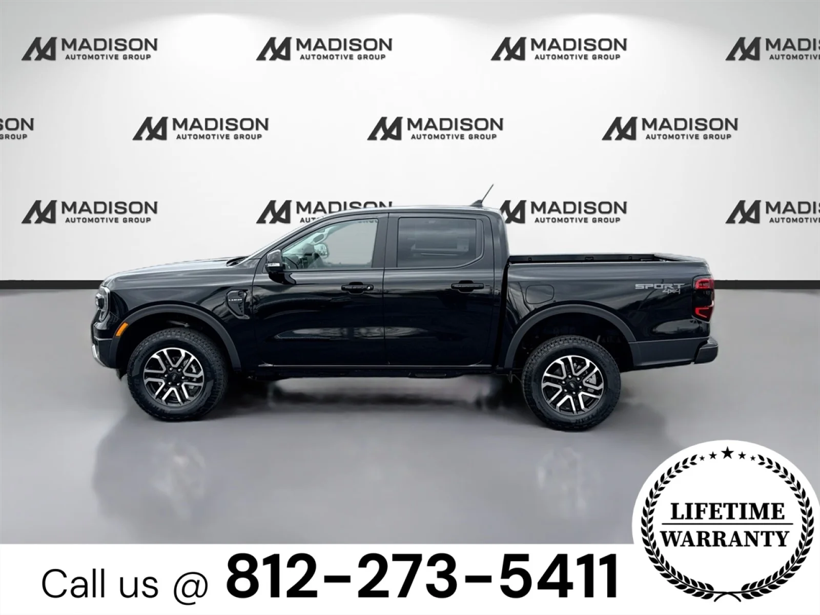 New 2025 Shadow Black Ford LARIAT® image 8