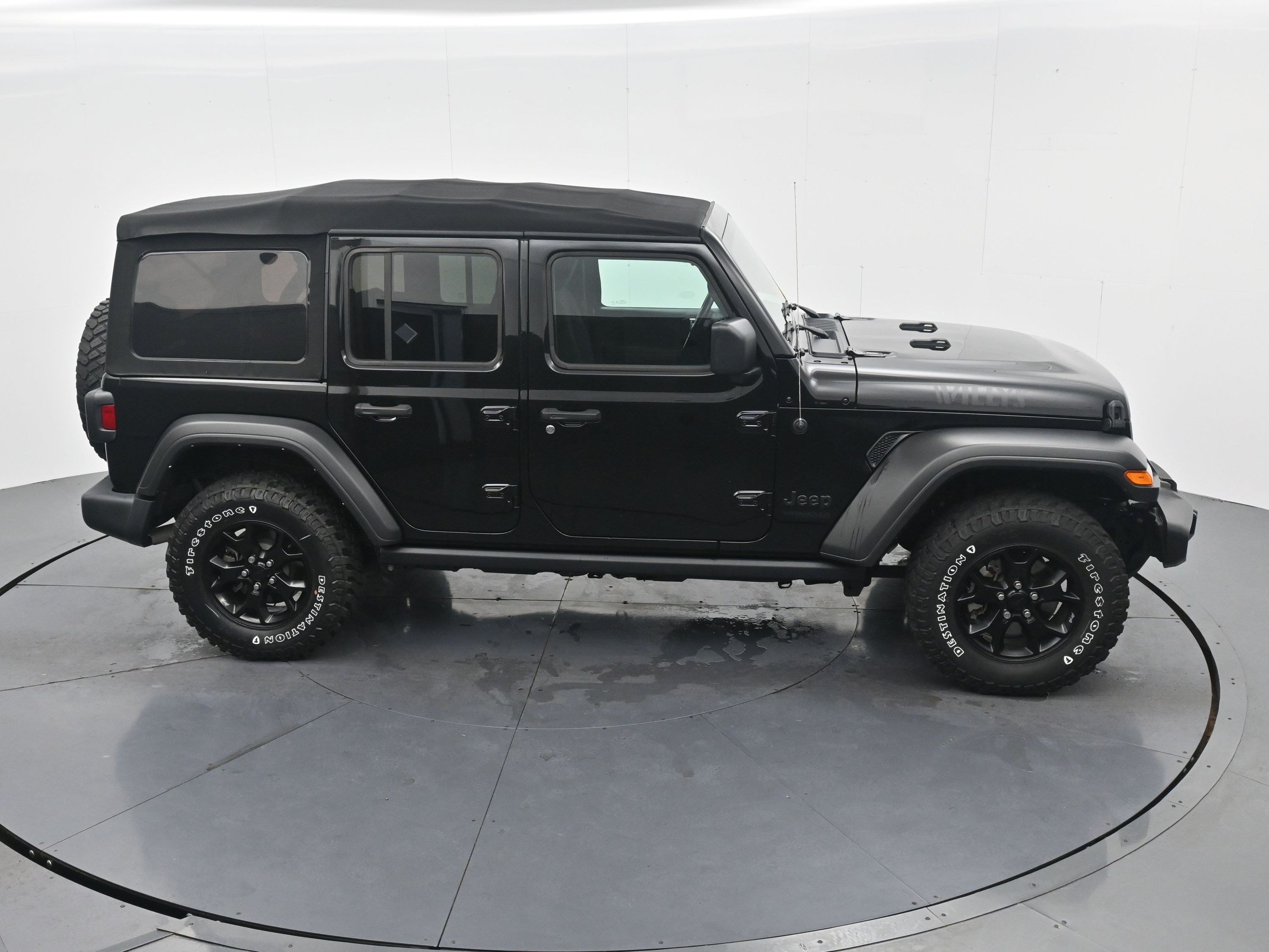 Used 2022 Black Clearcoat Jeep Unlimited Willys image 20