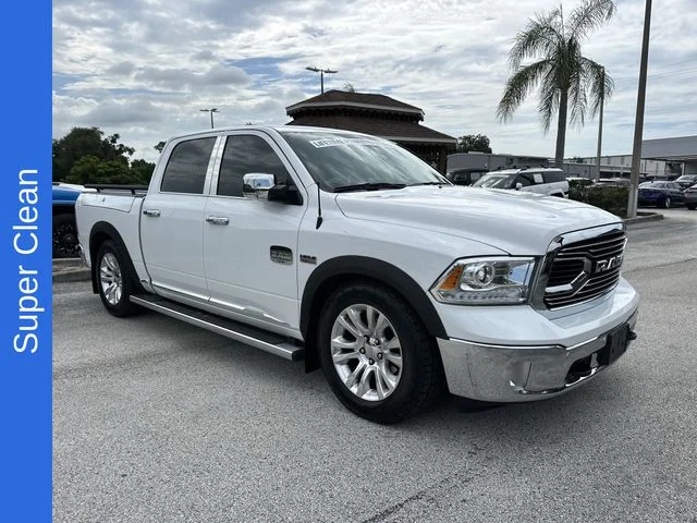 Used 2017 White Ram Laramie Longhorn image 2
