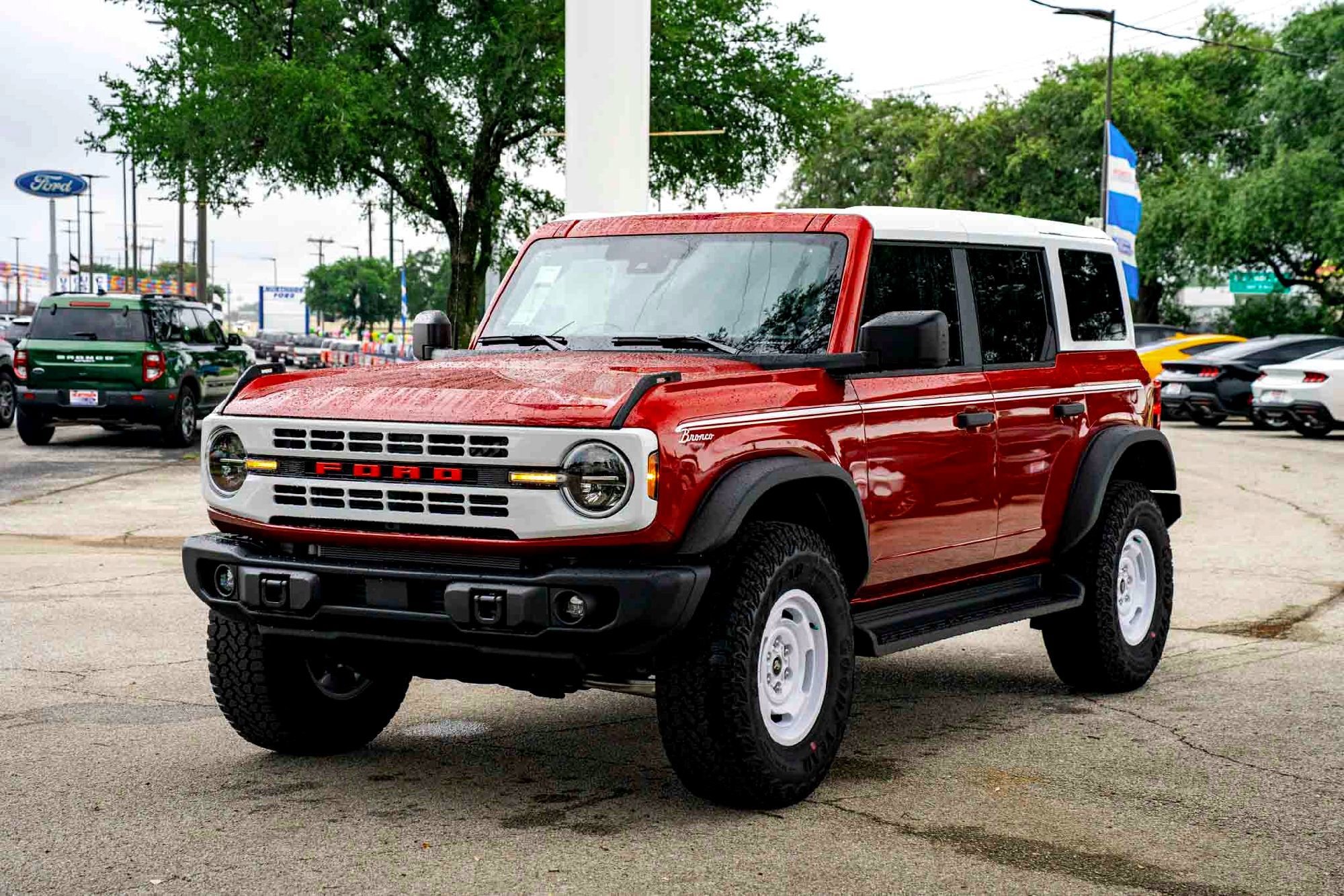 New 2026 Ruby Red Metallic Tinted Clearcoat Ford Heritage Edition image 7