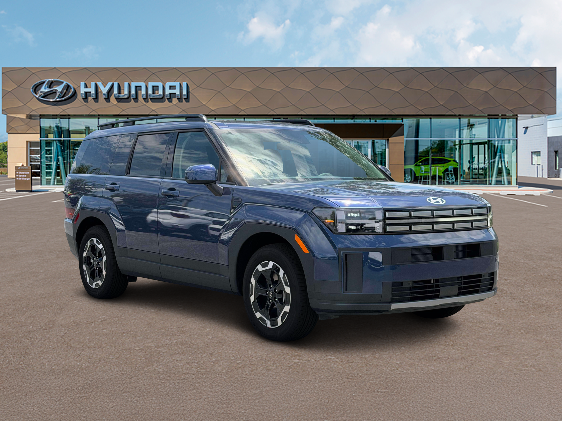 New 2027 Atlantis Blue Hyundai SEL AWD image 11