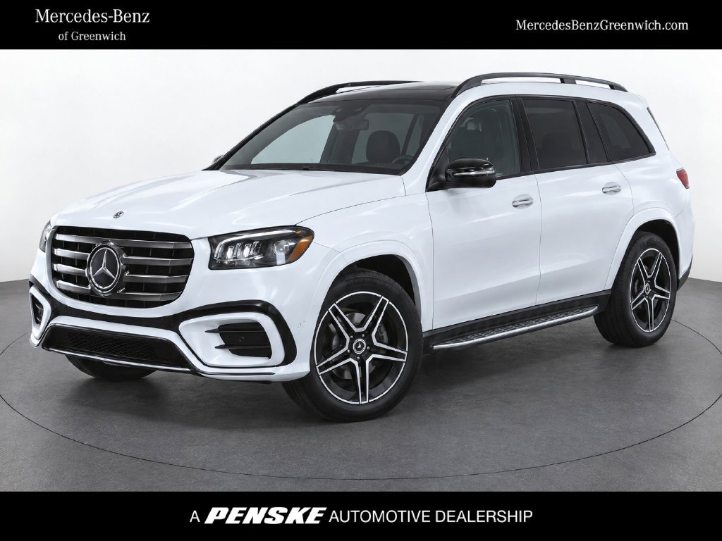 Certified Used 2025 Polar White Mercedes-Benz GLS 450 image 1