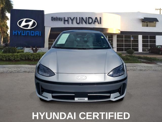 Certified 2023 Hyundai IONIQ 6 Limited with VIN KMHM54AA4PA047162 for sale in Delray Beach, FL