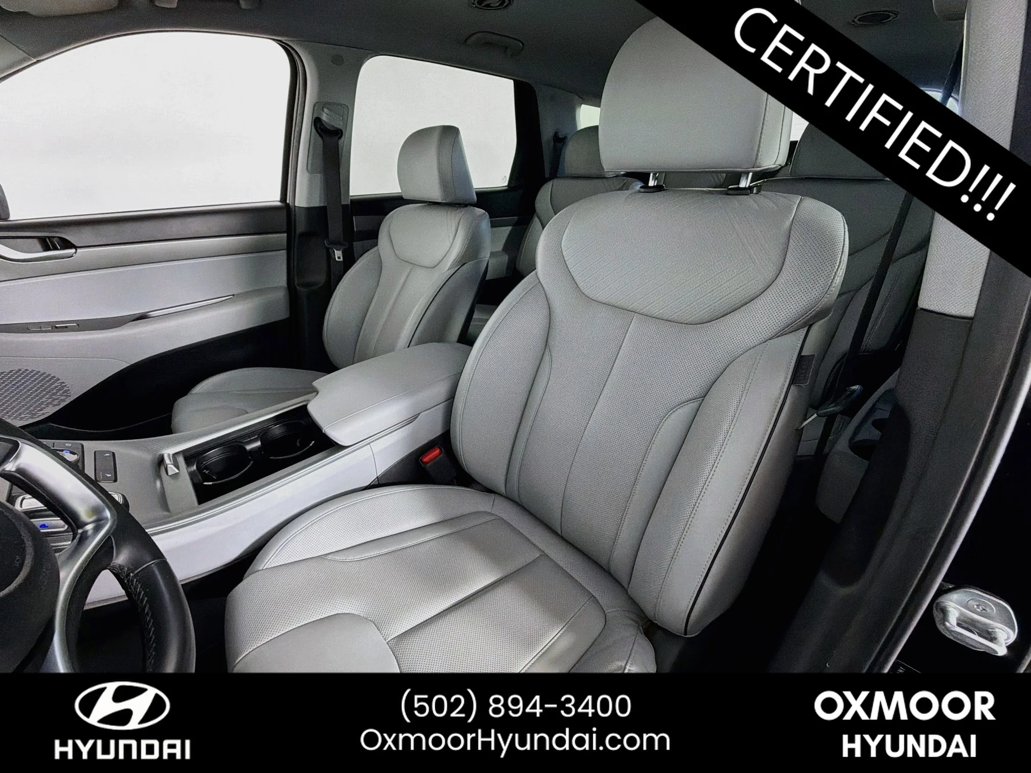 Used 2024 Abyss Black Pearl Hyundai SEL 7P image 21