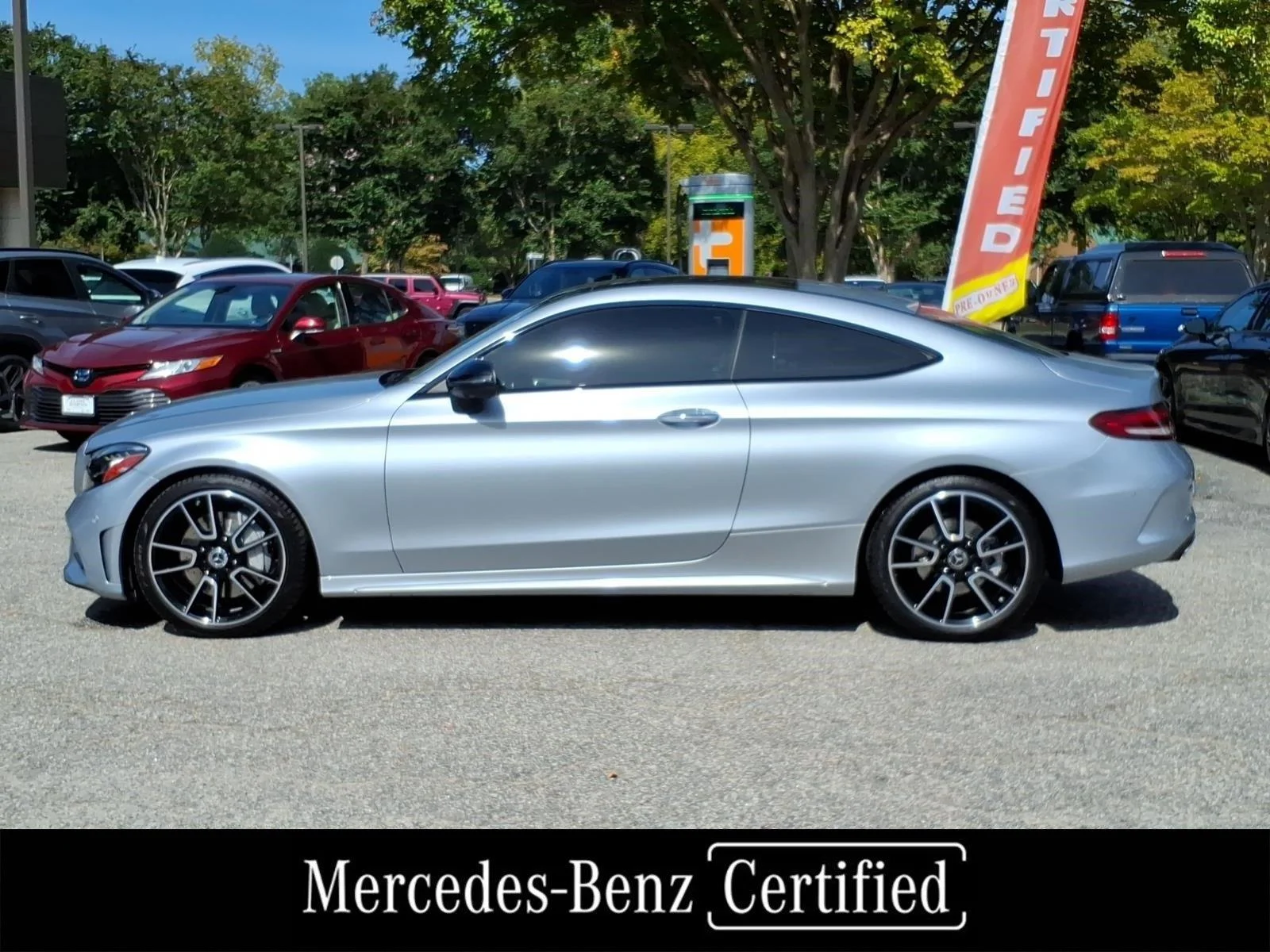 Certified Used 2023 Cirrus Silver Metallic Mercedes-Benz C 300 image 3