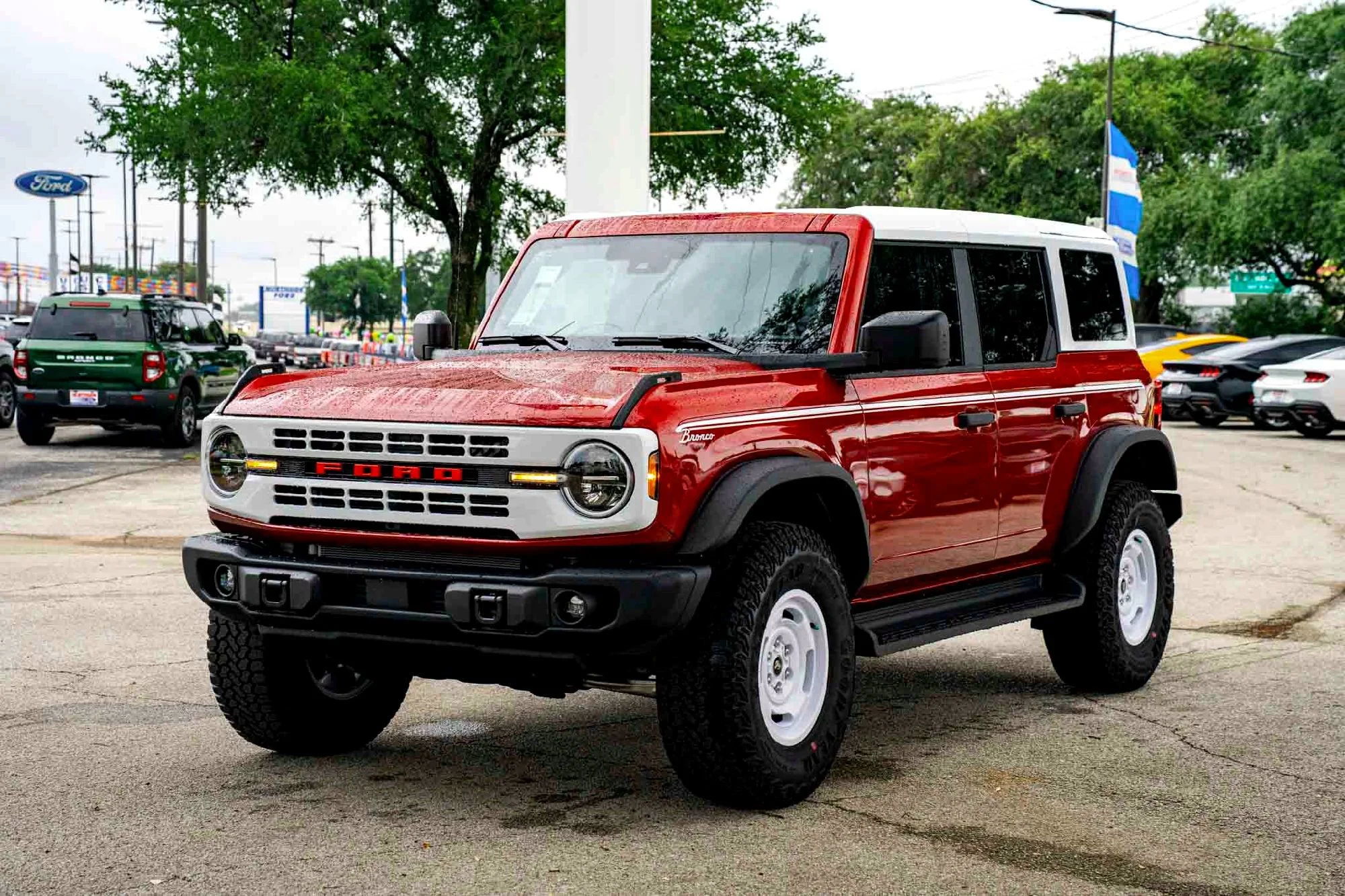 New 2026 Ruby Red Metallic Tinted Clearcoat Ford Heritage Edition image 7