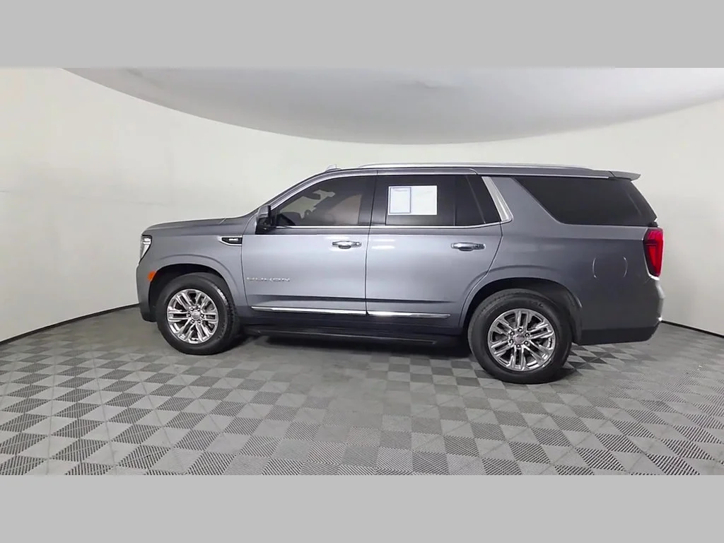 Used 2022 Satin Steel Metallic GMC SLT image 46