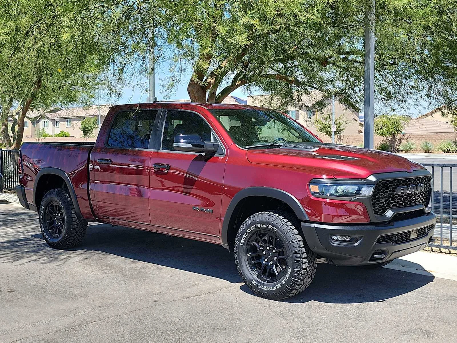 Used 2025 Delmonico Red Pearlcoat Ram Rebel image 2