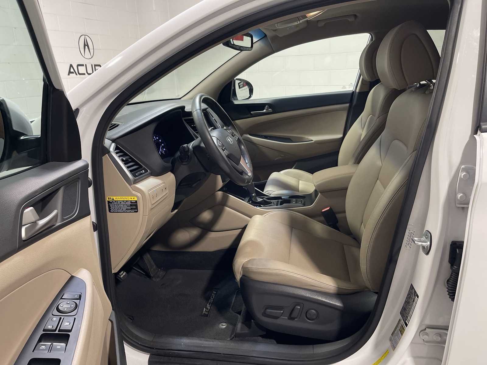 Used 2018 Dazzling White Hyundai Limited image 2