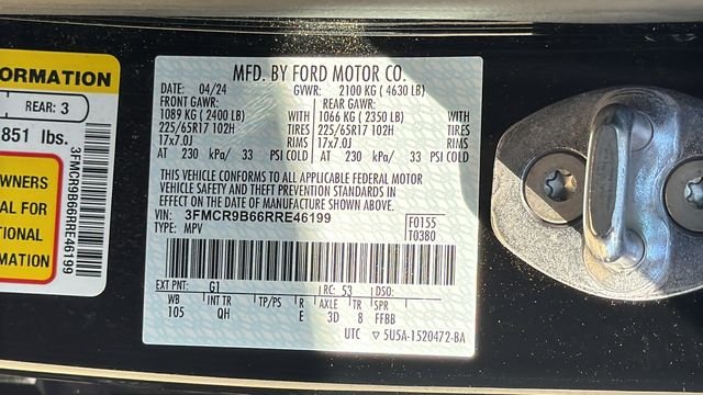 Used 2024 Black Ford Big Bend image 30