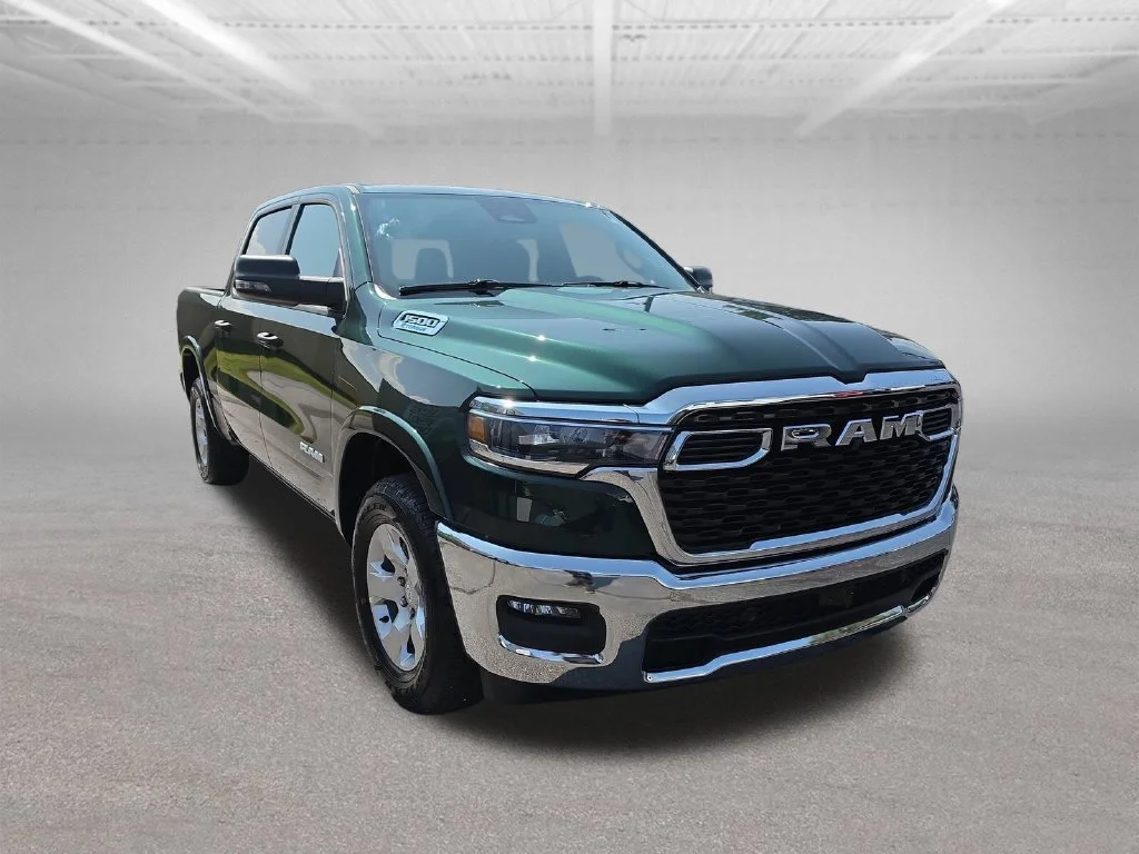 New 2026 Serrano-Green Metallic Exterior Paint RAM Big Horn/Lone Star image 8